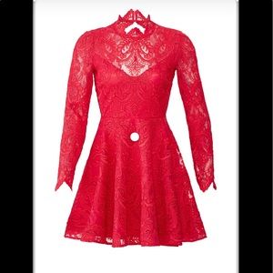 Saylor Rita Mini Dress in Corded Lace. XS. New